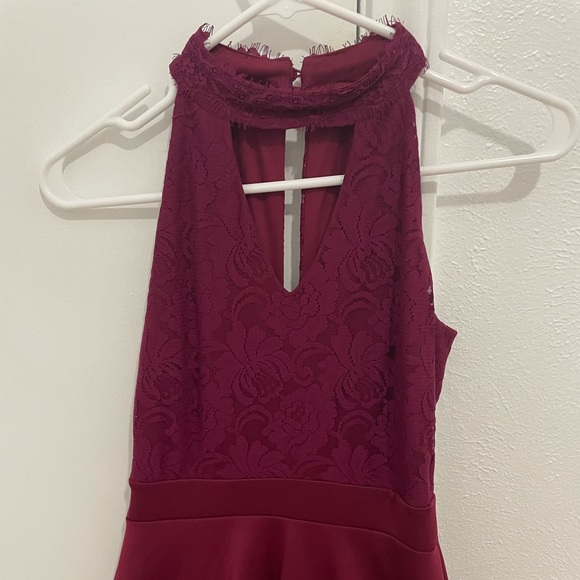 Francesca’s Maroon Dress - Picture 1 of 2